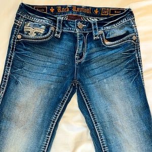 Rock Revival size 28” boot cut jeans